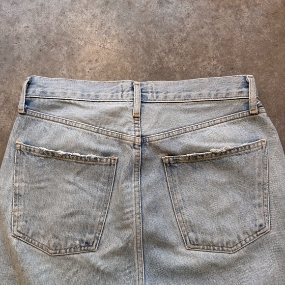 Agolde 90’s cut light wash denim - Picture 7 of 11